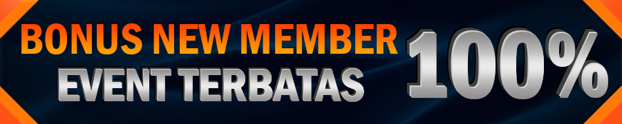 BONUS NEW MEMBER DEPOSIT 100%